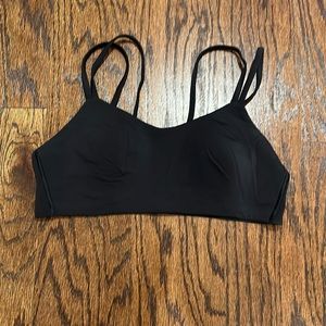 Lululemon size 8 black cloud sports bra